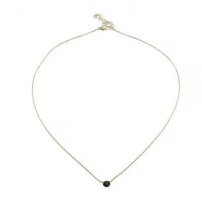 Edblad Liora Halsband Guld-Svart