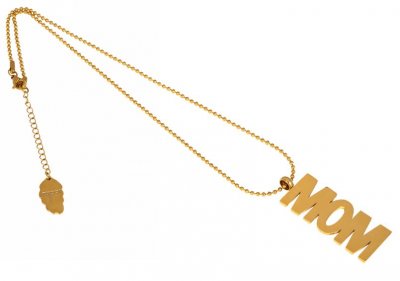 IOAKU Halsband med hänge, MOM guld