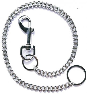 Nyckelkedja i stål med karbinhake