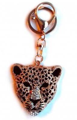 Nyckelring med Leopard